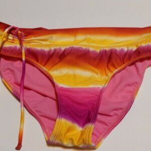 RAISINS Magnolia Pant Size Large Red Yellow Purple Bikini Bottom NWT MSRP $30
